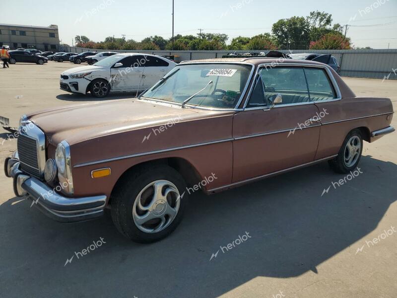 MERCEDES-BENZ 280 CLASS 1973 brown   11407312001887 photo #1