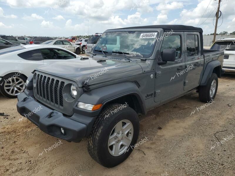 JEEP GLADIATOR 2020 gray  gas 1C6JJTAG7LL147537 photo #1