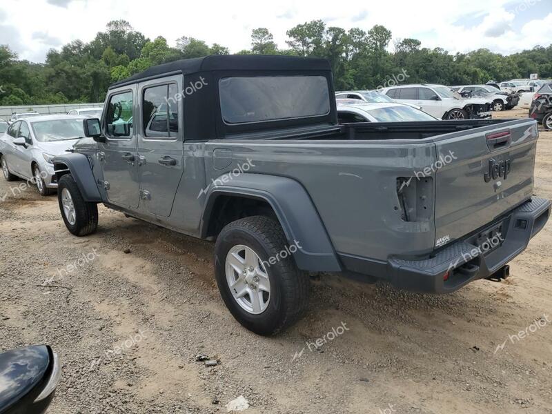 JEEP GLADIATOR 2020 gray  gas 1C6JJTAG7LL147537 photo #3