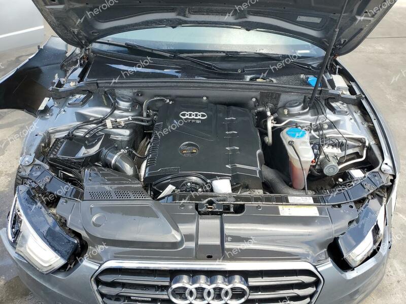 AUDI A5 PREMIUM 2013 gray coupe flexible fuel WAUCFAFR1DA072331 photo #4