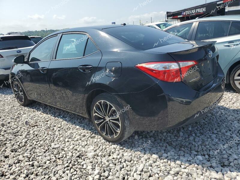 TOYOTA COROLLA L 2015 black  gas 5YFBURHE6FP197076 photo #3