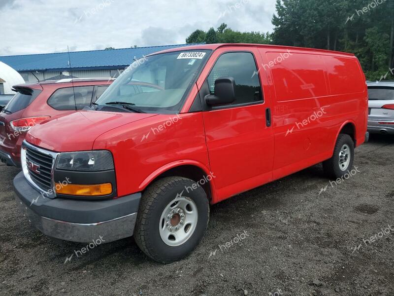 GMC SAVANA G35 2015 red cargo va flexible fuel 1GTZ7TCG0F1215393 photo #1