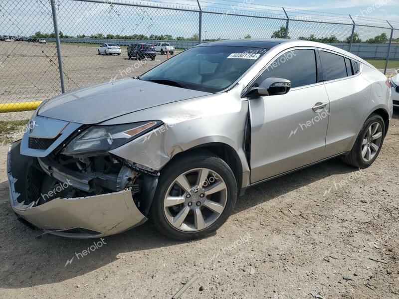 ACURA ZDX TECHNO 2012 silver  gas 2HNYB1H4XCH500736 photo #1