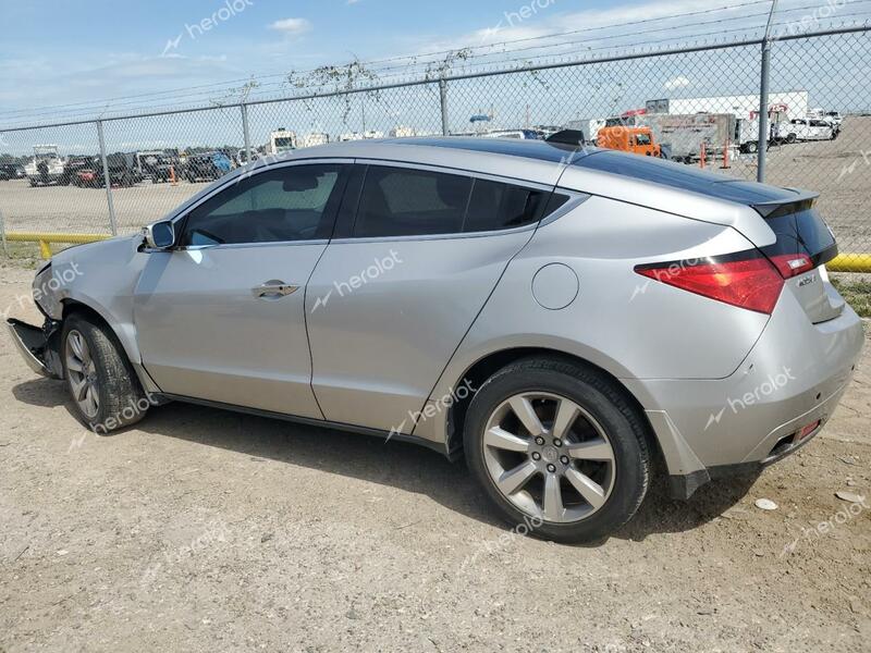 ACURA ZDX TECHNO 2012 silver  gas 2HNYB1H4XCH500736 photo #3