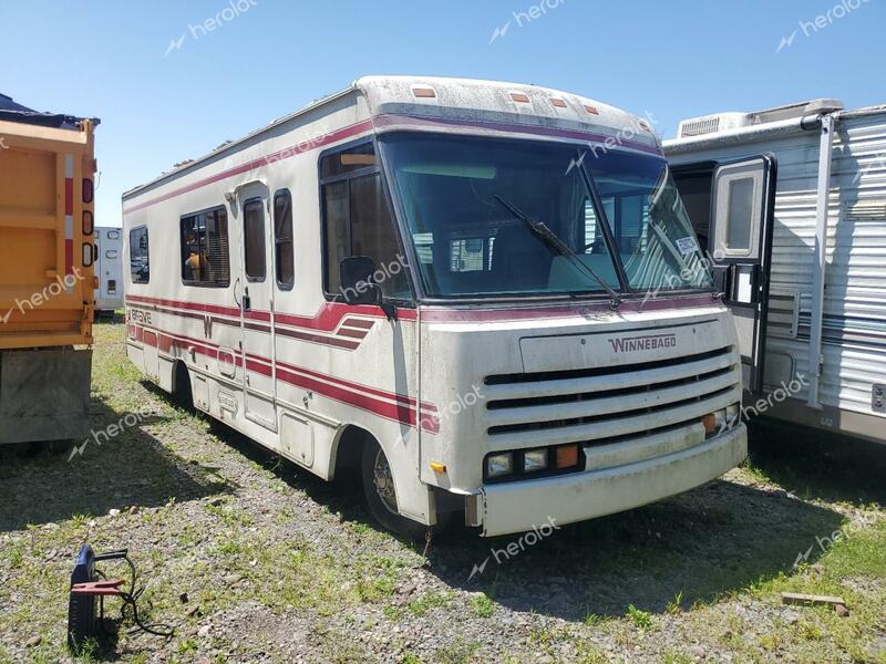 WINNEBAGO P30 1992 two tone  gas 1GBJP37N8N3304092 photo #1