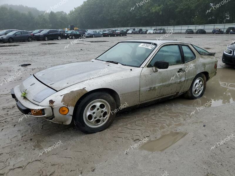 PORSCHE 924 S 1987 silver  gas WP0AA0929HN450959 photo #1