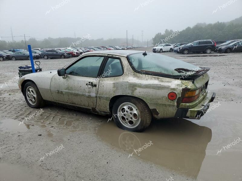 PORSCHE 924 S 1987 silver  gas WP0AA0929HN450959 photo #3