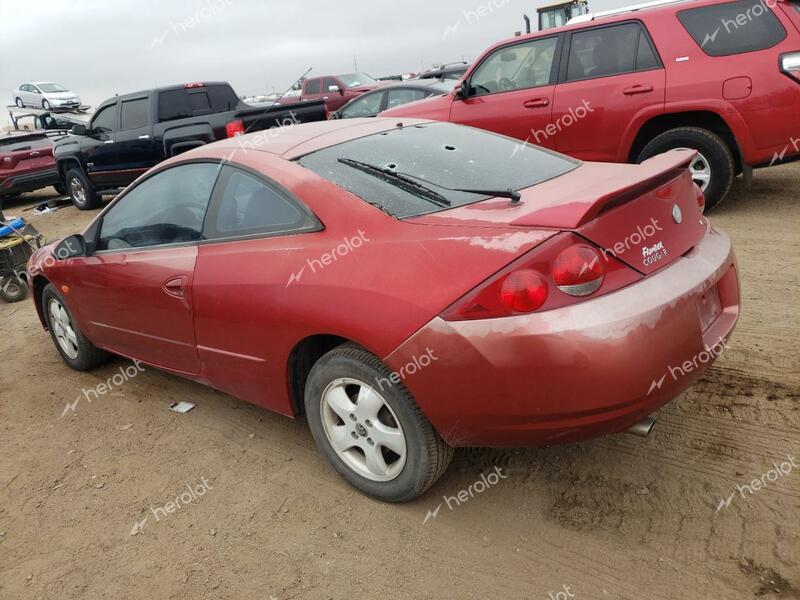 MERCURY COUGAR V6 1999 red  gas 1ZWFT61L0X5760822 photo #3