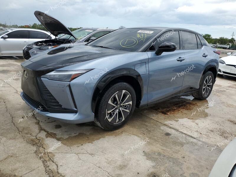 LEXUS RZ 450E 2023 blue  electric JTJAAAAB2PA020498 photo #1