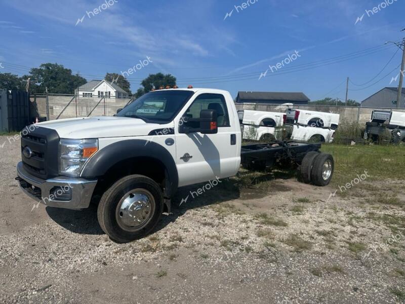 FORD F550 SUPER 2012 white chassis diesel 1FDUF5GT4CEB09450 photo #3