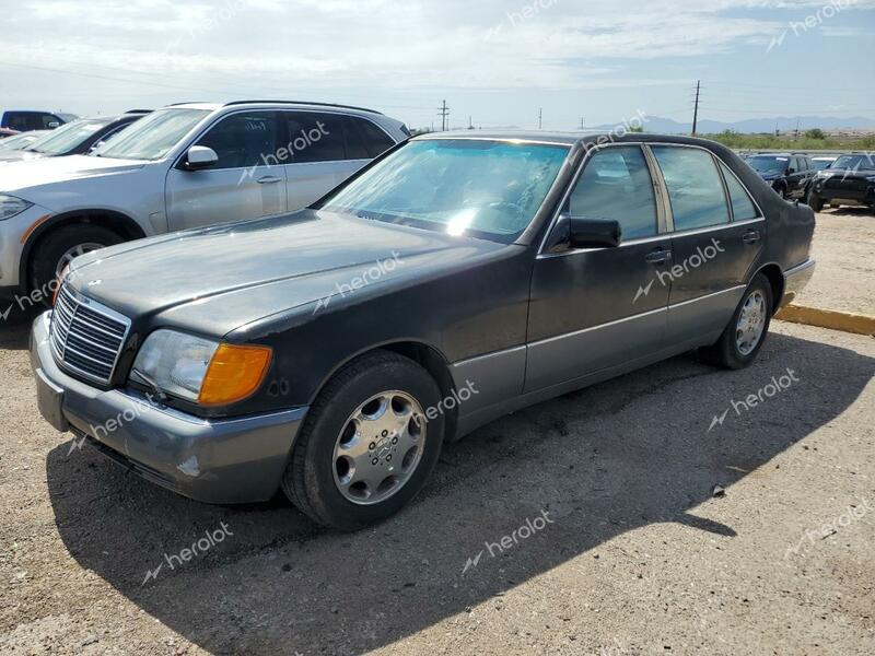 MERCEDES-BENZ 400 SEL 1993 black  gas WDBGA43E4PA116234 photo #1