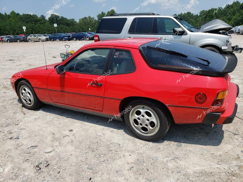 PORSCHE 924 S 1987 red  gas WP0AA0925HN455012 photo #3