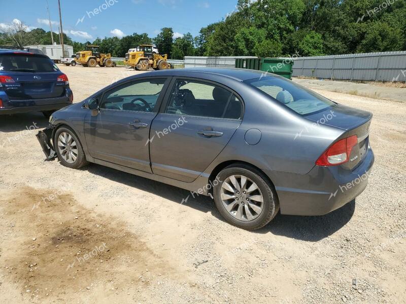 HONDA CIVIC EX 2010 charcoal  gas 19XFA1F80AE049539 photo #3