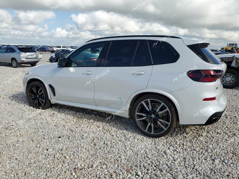 BMW X5 M60I 2024 white  gas 5UX33EU06R9U40341 photo #3