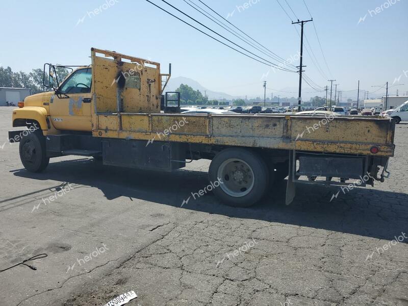 GMC TOPKICK C6 1994 yellow chassis gas 1GDG6H1P2RJ517794 photo #4