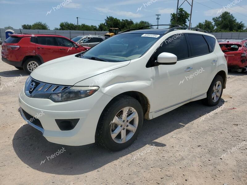 NISSAN MURANO S 2009 white 4dr spor gas JN8AZ18UX9W001565 photo #1