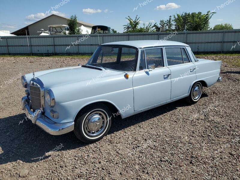 MERCEDES-BENZ 190D 1963 blue   11011010092046 photo #1