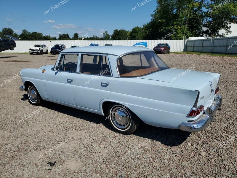 MERCEDES-BENZ 190D 1963 blue   11011010092046 photo #3