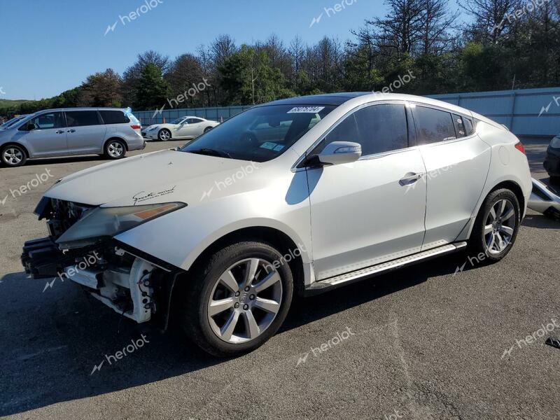 ACURA ZDX ADVANC 2010 white 4dr spor gas 2HNYB1H61AH500719 photo #1