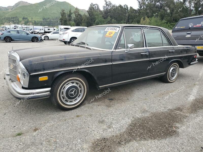 MERCEDES-BENZ 280-CLASS 1973 black   10806712021428 photo #1