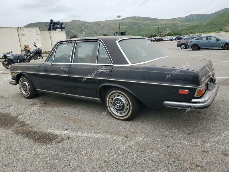 MERCEDES-BENZ 280-CLASS 1973 black   10806712021428 photo #3