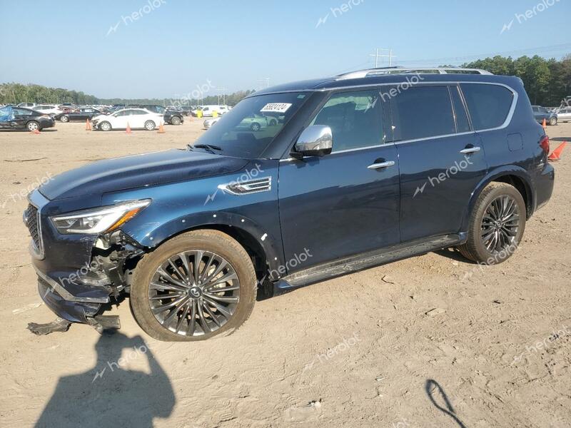 INFINITI QX80 SENSO 2023 blue  gas JN8AZ2BE3P9304917 photo #1