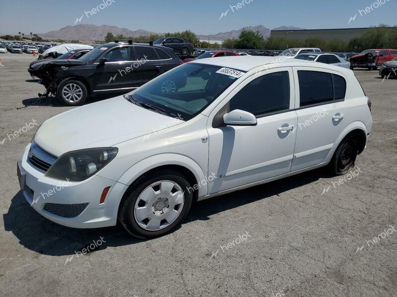 SATURN ASTRA XE 2008 white hatchbac gas W08AR671285075981 photo #1