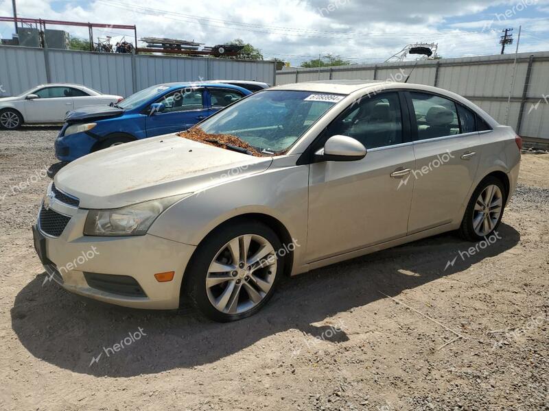 CHEVROLET CRUZE LTZ 2011 gold  gas 1G1PH5S90B7159118 photo #1