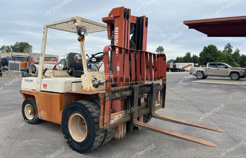 NISSAN FORKLIFT 2001 orange   BGF03920340 photo #1