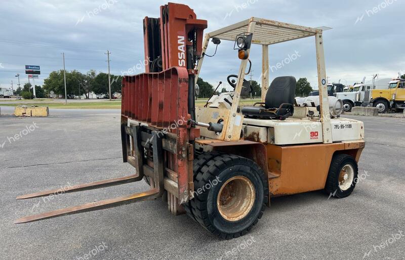 NISSAN FORKLIFT 2001 orange   BGF03920340 photo #3