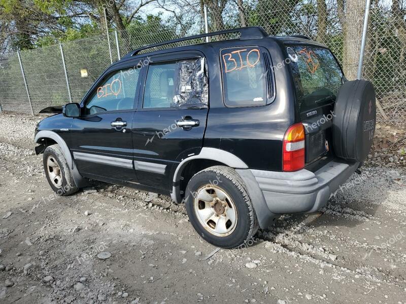 SUZUKI VITARA LX 2004 black 4dr spor gas 2S3TD62VX46102398 photo #3