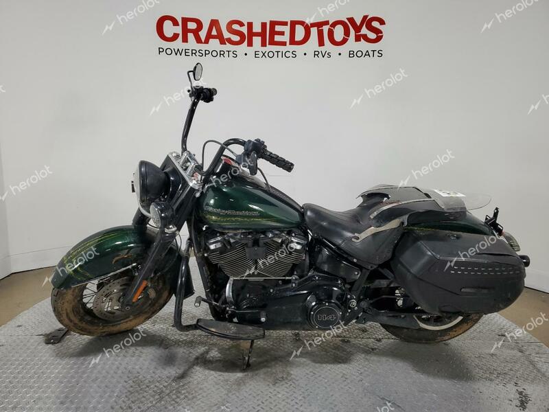 HARLEY-DAVIDSON FLHCS 2019 green  gas 1HD1YBK27KB019044 photo #4