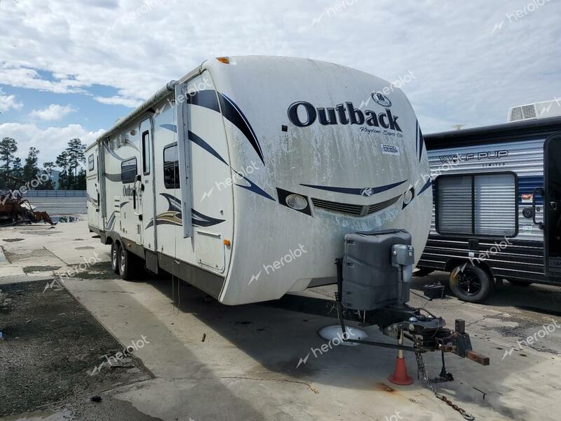 OUTB TRAILER 2012 white   4YDT31229CW450429 photo #1