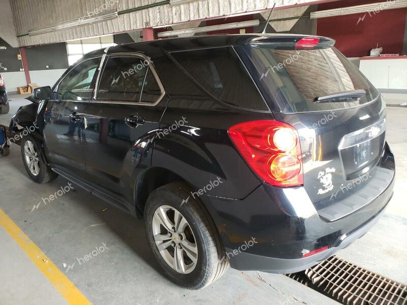 CHEVROLET EQUINOX LS 2014 black  flexible fuel 2GNALAEKXE6114282 photo #3