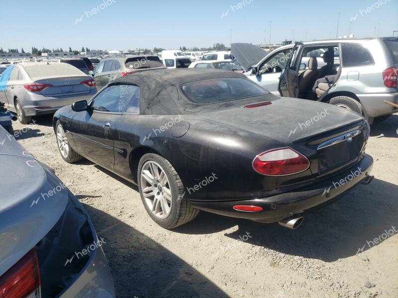 JAGUAR XKR 2001 black  gas SAJDA42B51PA15157 photo #3