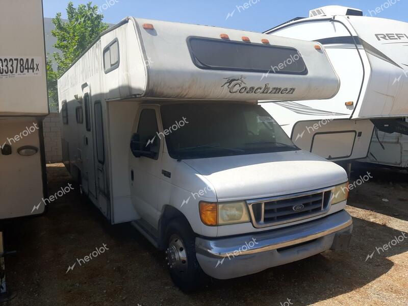 FORD E 450 2003 white  diesel 1FDWE45F13HB65167 photo #1