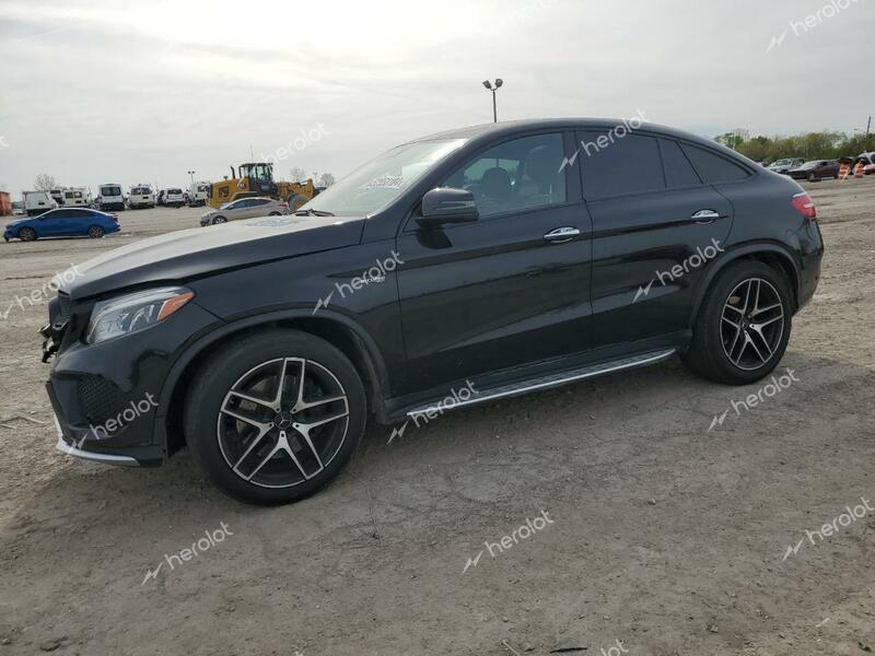 MERCEDES-BENZ GLE COUPE 2017 black 4dr spor gas 4JGED6EB0HA072907 photo #1