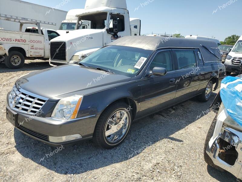 CADILLAC COMMERCIAL 2008 black hearse gas 1GEEH00Y08U500479 photo #1