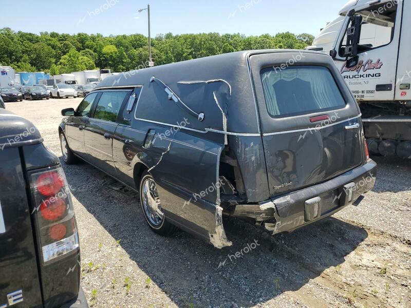 CADILLAC COMMERCIAL 2008 black hearse gas 1GEEH00Y08U500479 photo #3