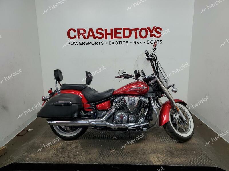 YAMAHA XVS1300 CT 2011 red  gas JYAVP32Y4BA000050 photo #1