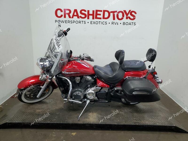 YAMAHA XVS1300 CT 2011 red  gas JYAVP32Y4BA000050 photo #4