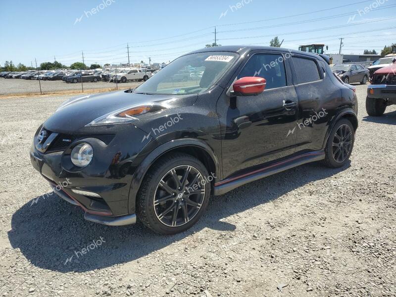 NISSAN JUKE S 2017 black  gas JN8AF5MV2HT752982 photo #1