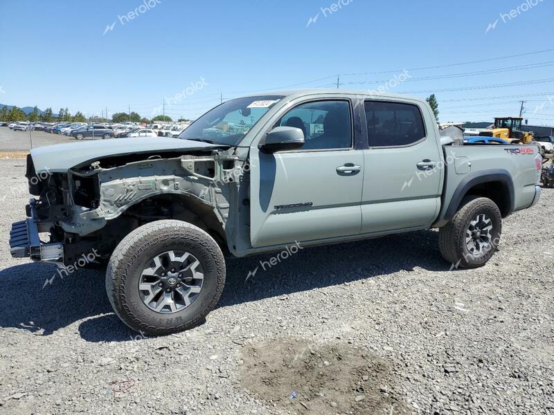 TOYOTA TACOMA DOU 2023 gray  gas 3TMCZ5AN9PM624476 photo #1