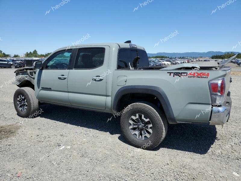 TOYOTA TACOMA DOU 2023 gray  gas 3TMCZ5AN9PM624476 photo #3