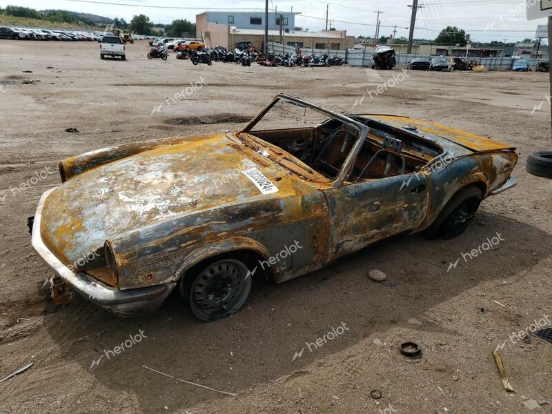 TRIUMPH CAR SPITFIRE 1979 burn   TFZDW69T001892 photo #1