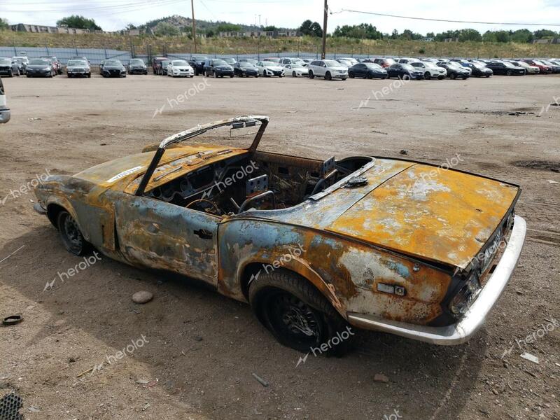 TRIUMPH CAR SPITFIRE 1979 burn   TFZDW69T001892 photo #3