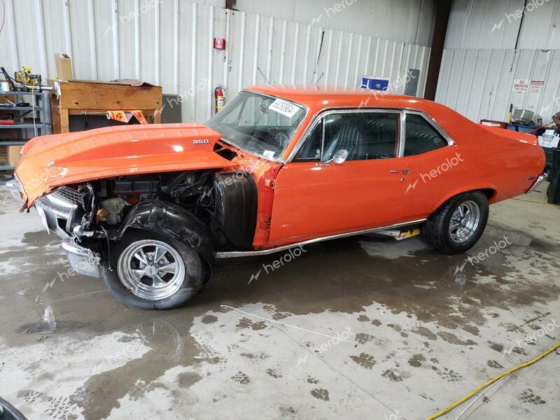 CHEVROLET NOVA 1972 orange   1X27K2W277303 photo #1