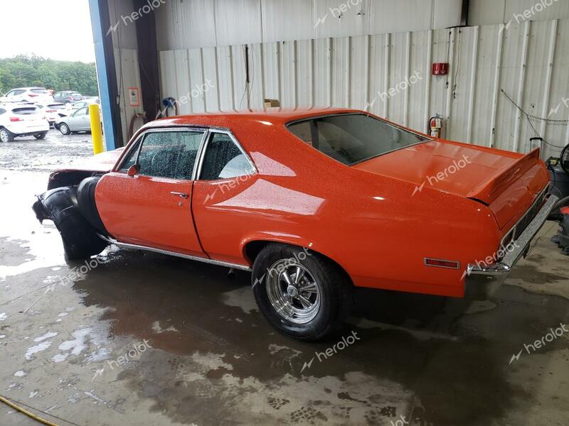 CHEVROLET NOVA 1972 orange   1X27K2W277303 photo #3