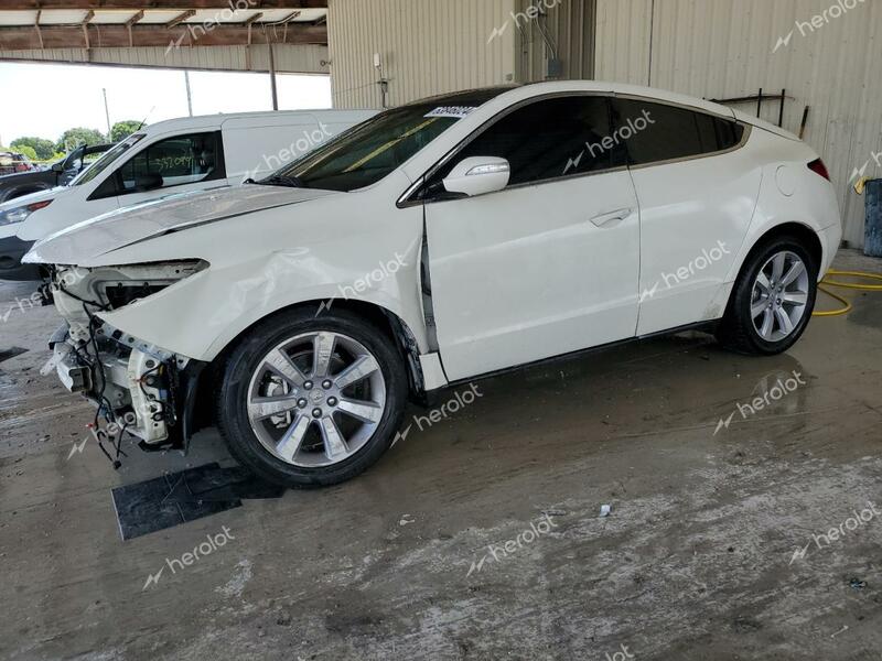 ACURA ZDX TECHNO 2010 white 4dr spor gas 2HNYB1H45AH502214 photo #1