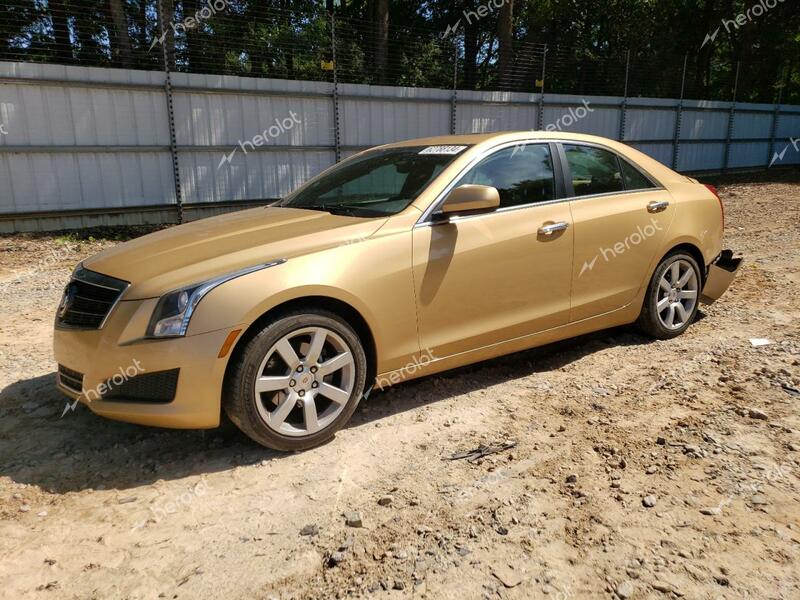 CADILLAC ATS 2013 gold  gas 1G6AA5RA9D0130622 photo #1